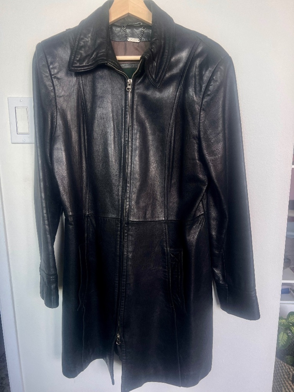 Danier Leather Coat Y2K